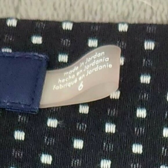 C12  Tommy Hilfiger Polka Dot dress Pants  Size 6 - Picture 5 of 7